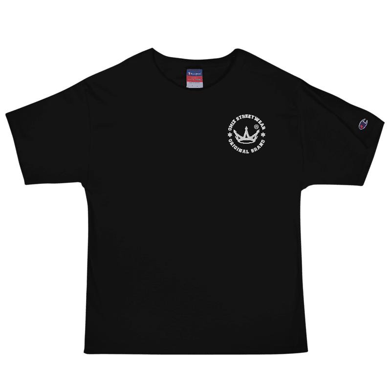Camiseta champion oversized black
