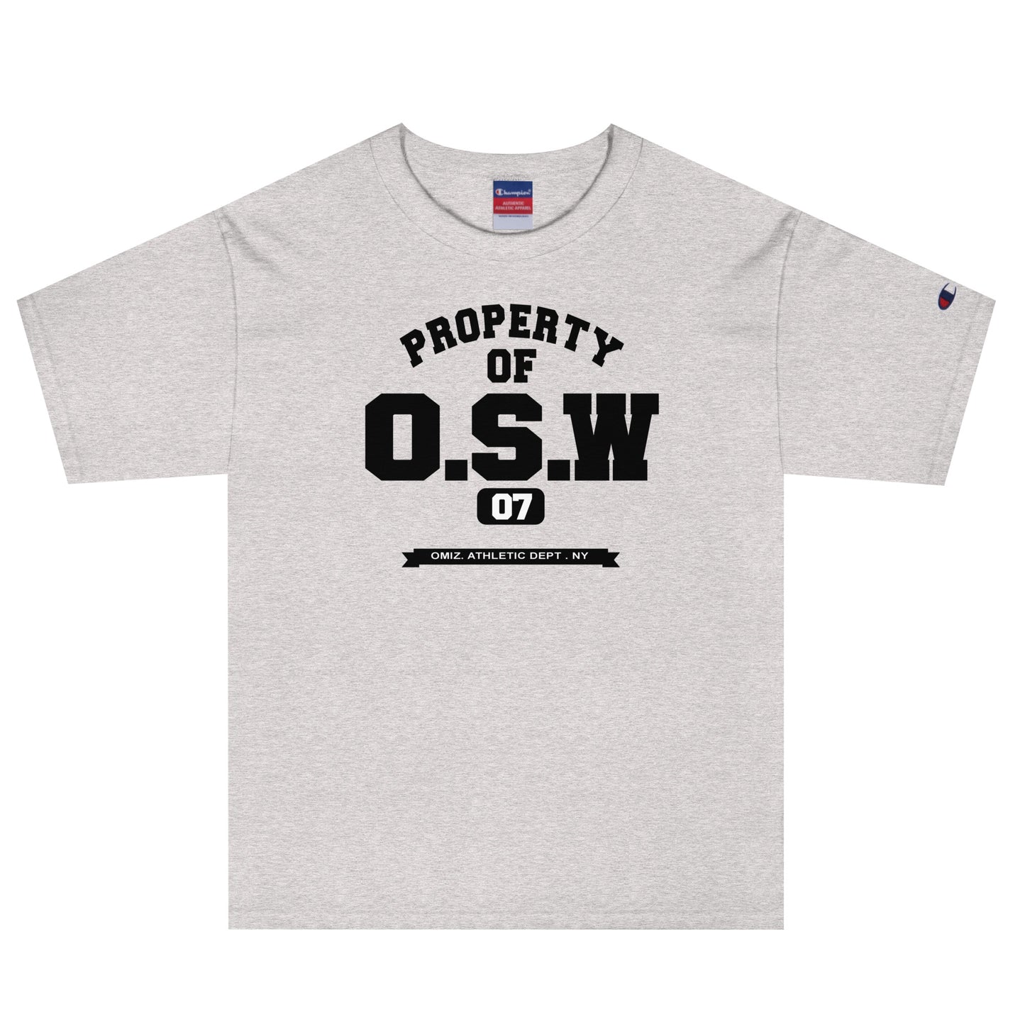 Camiseta oversize  Champion Unisex “PROPERTY OF”