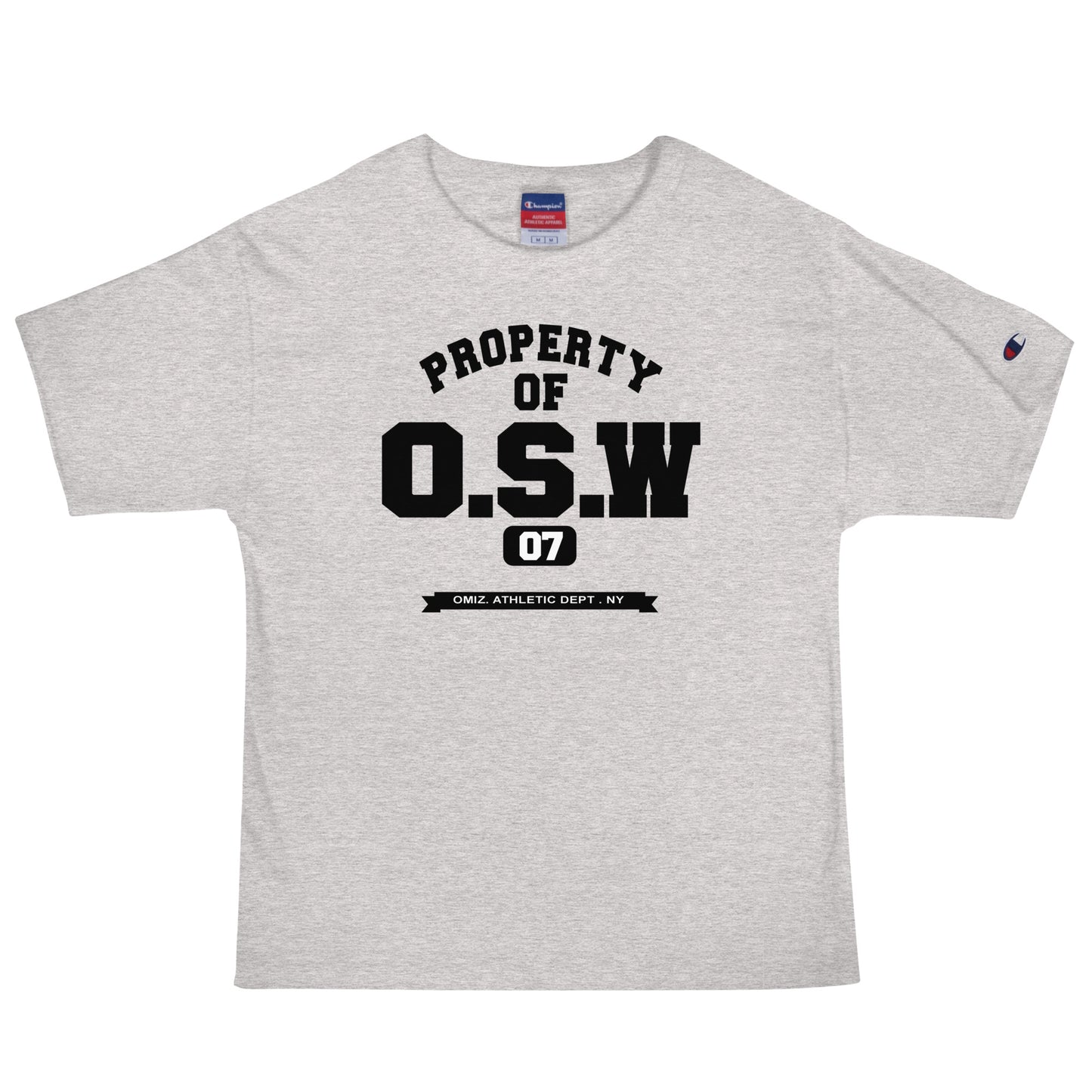 Camiseta oversize  Champion Unisex “PROPERTY OF”