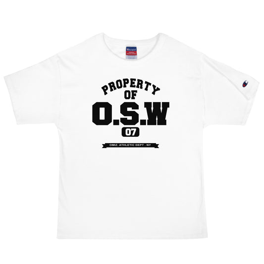 Camiseta oversize  Champion Unisex “PROPERTY OF”