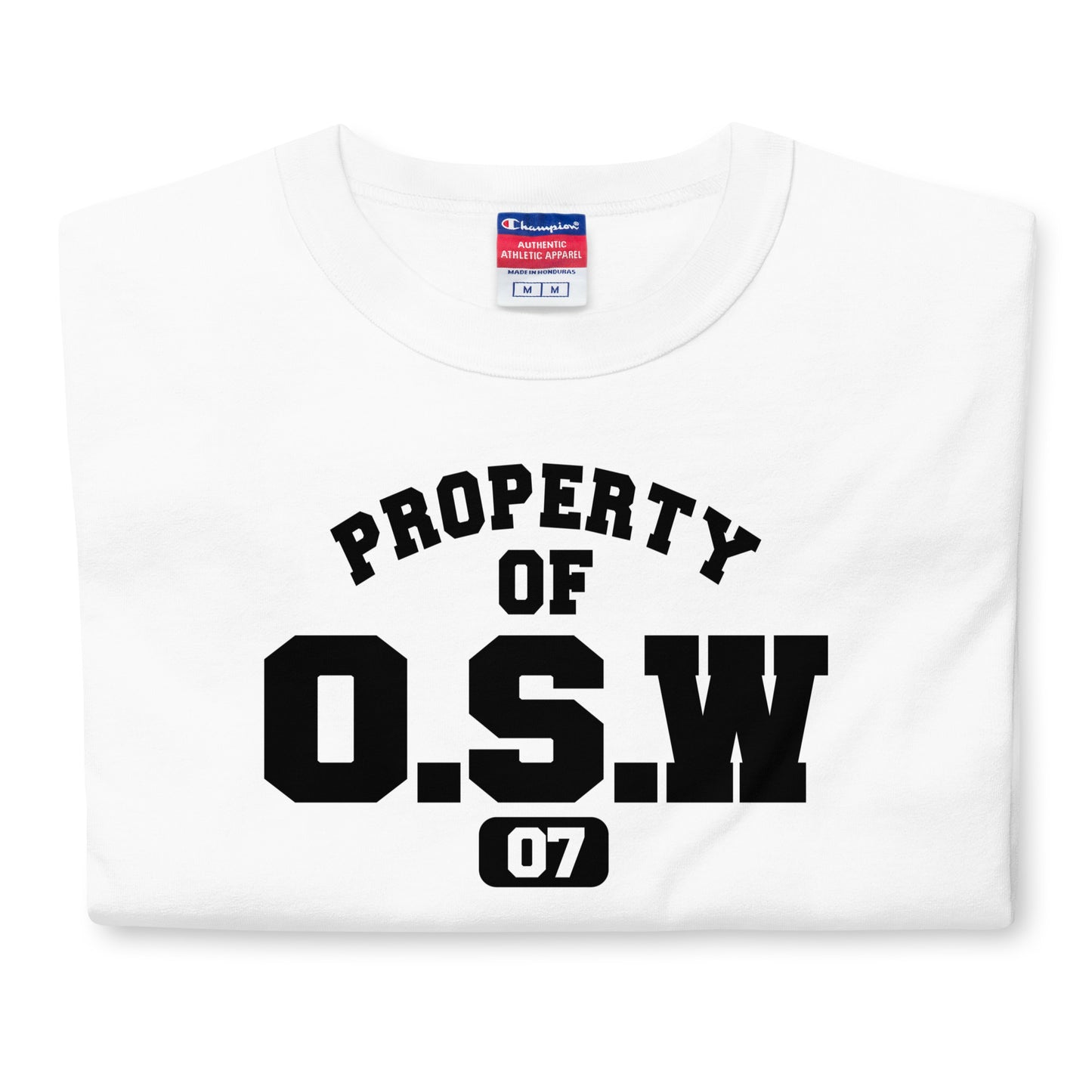 Camiseta oversize  Champion Unisex “PROPERTY OF”