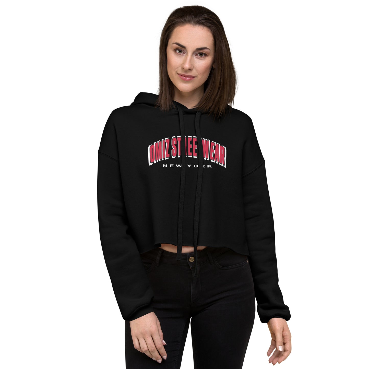 Sudadera corta para mujer