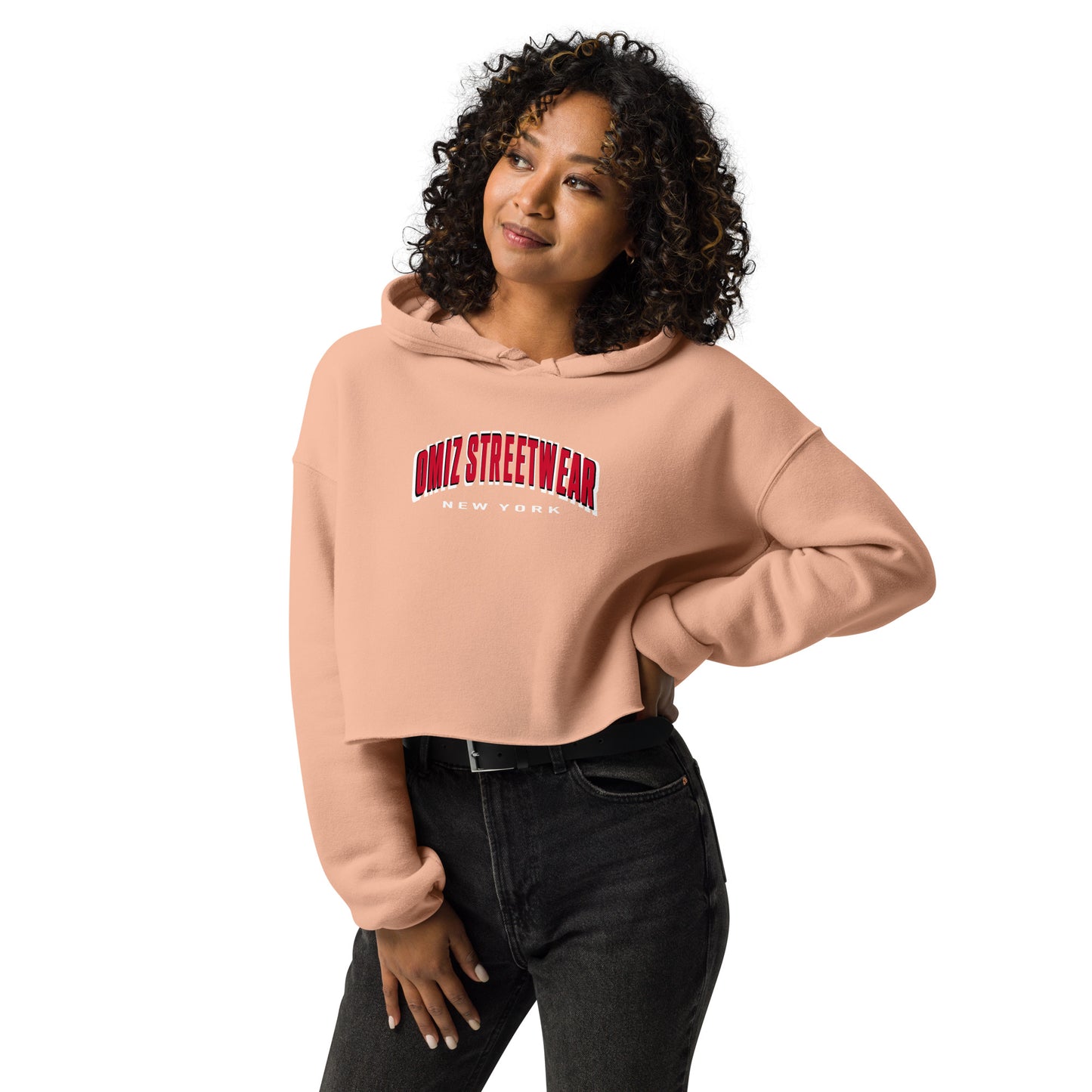 Sudadera corta para mujer